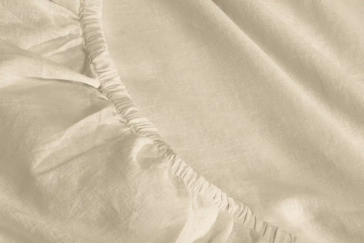 Linen-Cotton Fitted Sheet