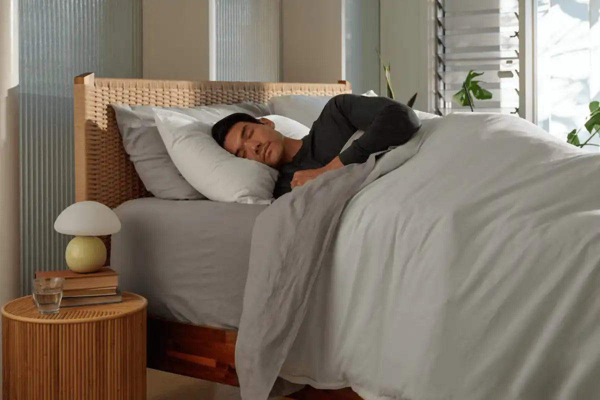 Linen-Cotton Fitted Sheet