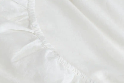 Linen-Cotton Fitted Sheet