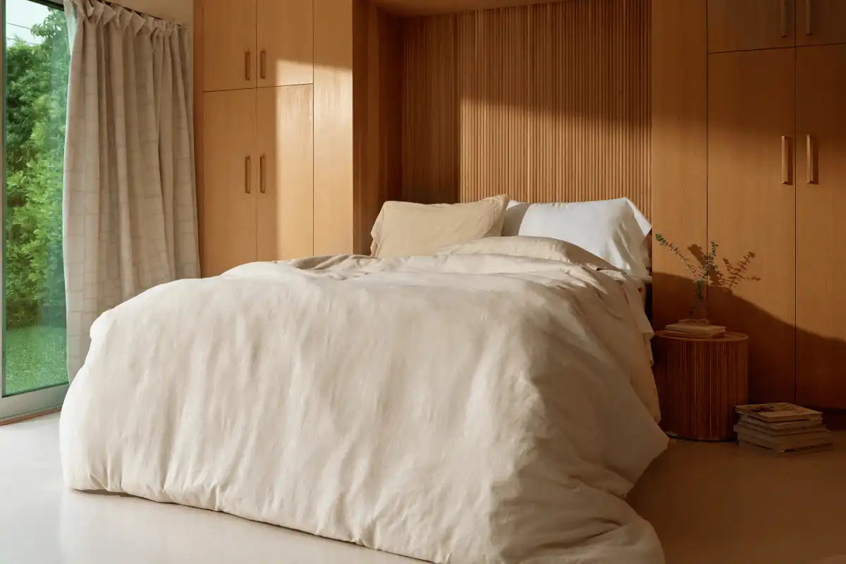 Linen-Cotton Flat Sheet