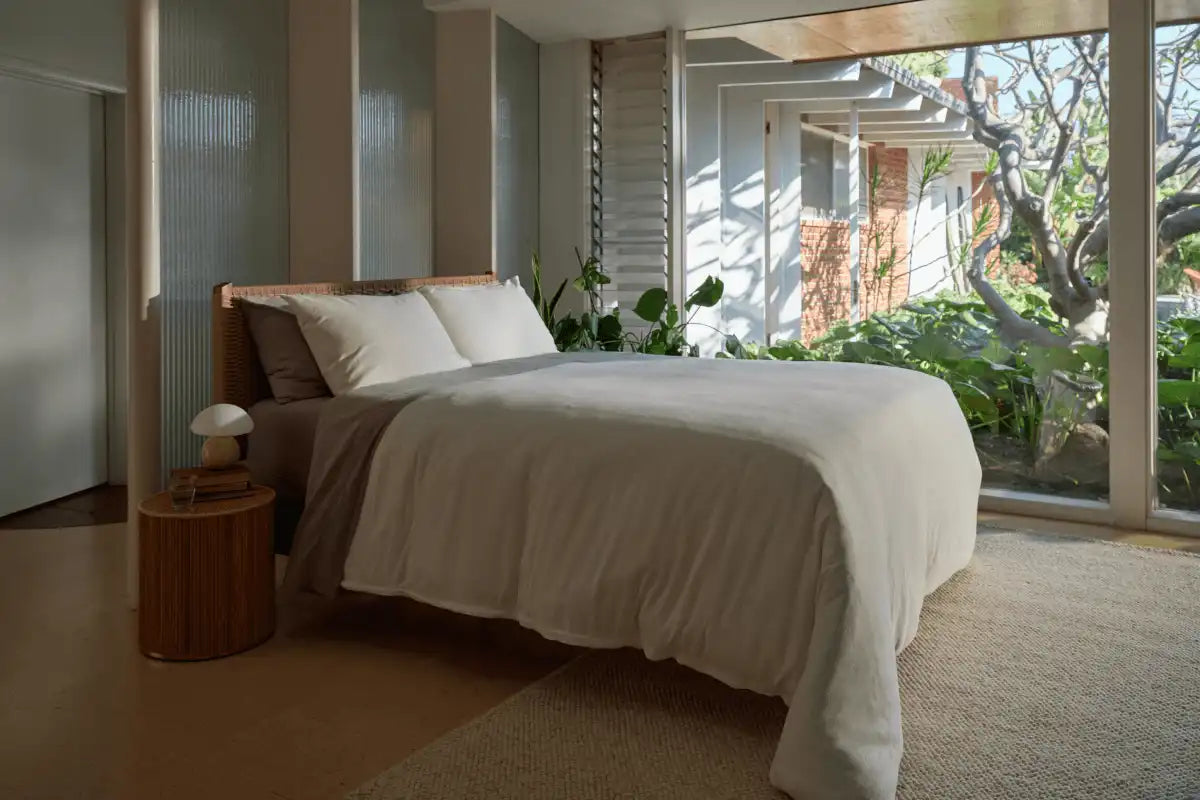 Linen-Cotton Sheet Set